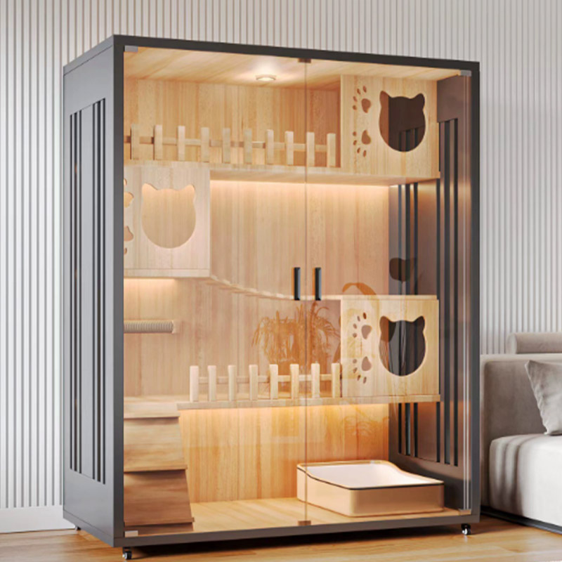 Cat villa pet cabinet
