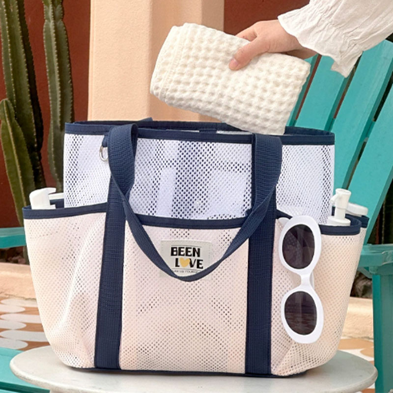 New style portable swimming bag with large capacity, portable vacation wash and storage bag, single shoulder swimsuit, goggles, beach bag