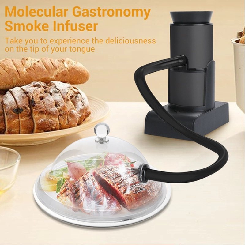 Handheld Smoke Infuser Gun – Portable Molecular Gastronomy Food Smoker