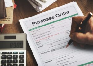 write a purchase order