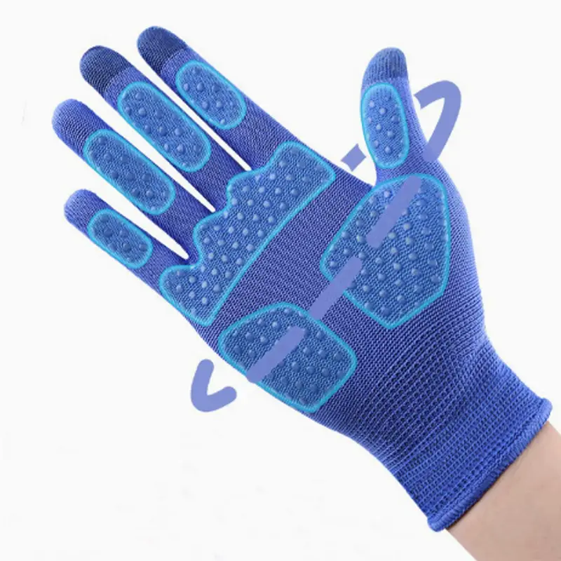Summer UV Protection Touch Screen Gloves, Breathable Non-Slip Knitted Gloves for Driving Cycling Outdoor Sports, Unisex