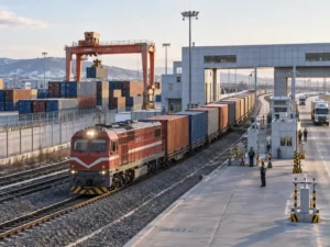 China Russia railway freight service for commercial cargo