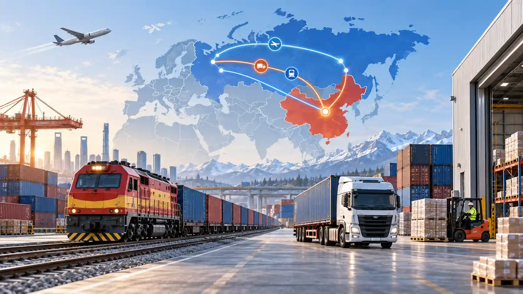 China to Russia Shipping in 2026: Routes, Transit Times, and Documents